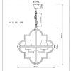 Люстра Liang and Eimil CARTOUCHE PENDANT LAMP