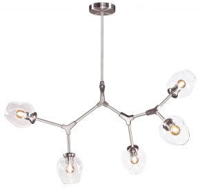 Люстра Liang and Eimil ORBITAL PENDANT LAMP NICKEL