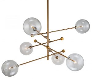Люстра Liang and Eimil POLARIS PENDANT LAMP BRASS