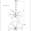 Люстра Liang and Eimil POLARIS PENDANT LAMP NICKEL
