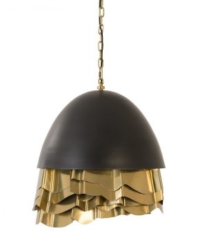 Люстра Phillips Collection Ruffle Chandelier Black