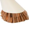 Люстра Phillips Collection Ruffle Pendant White