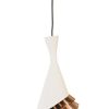 Люстра Phillips Collection Ruffle Pendant White