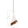 Люстра Phillips Collection Ruffle Pendant White