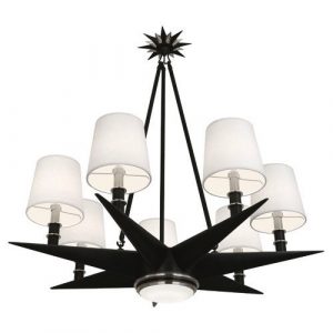 Люстра Robert Abbey Cosmos Chandelier Antique Silver