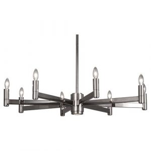 Люстра Robert Abbey Delany Chandelier Polished Nickel