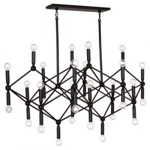Люстра Robert Abbey Jonathan Adler Milano Chandelier Bronze