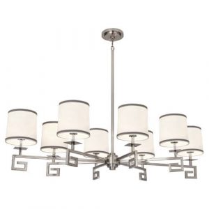 Люстра Robert Abbey Jonathan Adler Mykonos Chandelier Polished Nickel