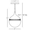 Люстра Robert Abbey Jonathan Adler Rio 8" Pendant Bronze
