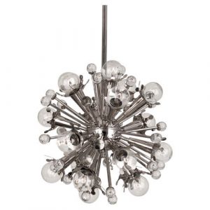 Люстра Robert Abbey Jonathan Adler Sputnik Pendant Polished Nickel