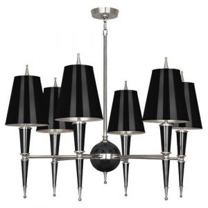 Люстра Robert Abbey Jonathan Adler Versailles Chandelier Black/Black