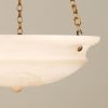 Люстра VAUGHAN Dyrham Alabaster Bowl Ceiling Light