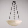 Люстра VAUGHAN Fairfax Alabaster Bowl Ceiling Light