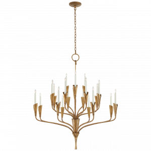 Люстра Visual Comfort Aiden Large Chandelier Gilded Iron