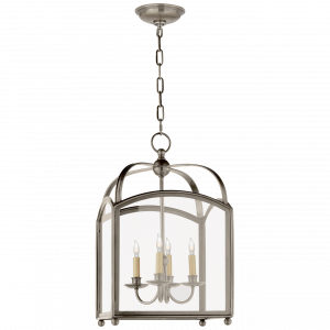 Люстра Visual Comfort Arch Top Small Lantern Antique Nickel