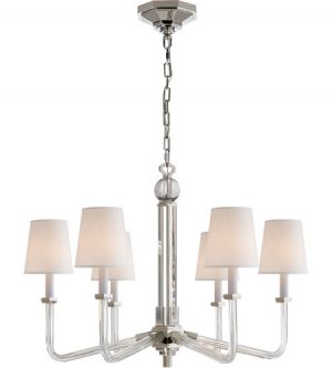 Люстра Visual Comfort Bennett Chandelier Polished Nickel