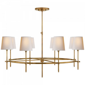 Люстра Visual Comfort Bryant Large Ring Chandelier Antique Brass