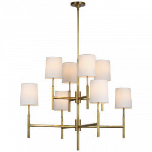 Люстра Visual Comfort Clarion Large Two Tier Chandelier Brass