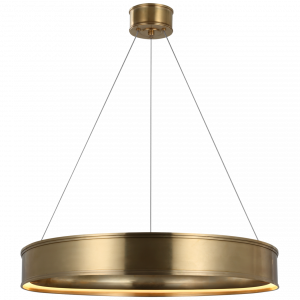 Люстра Visual Comfort Connery 30" Ring Chandelier Antique Brass