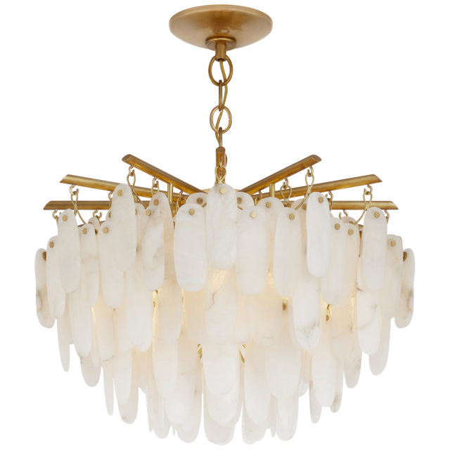 Люстра Visual Comfort Cora Large Semi-Flush Mount Chandelier