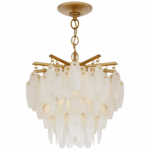 Люстра Visual Comfort Cora Medium Semi-Flush Mount Chandelier