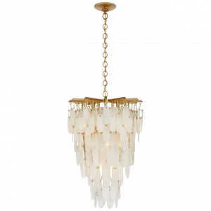 Люстра Visual Comfort Cora Medium Tall Waterfall Chandelier