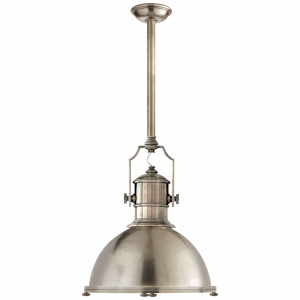 Люстра Visual Comfort Country Industrial Large Pendant Antique Nickel