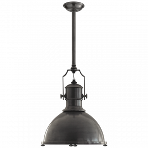 Люстра Visual Comfort Country Industrial Large Pendant Bronze