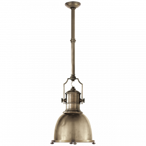 Люстра Visual Comfort Country Industrial Small Pendant Antique Nickel