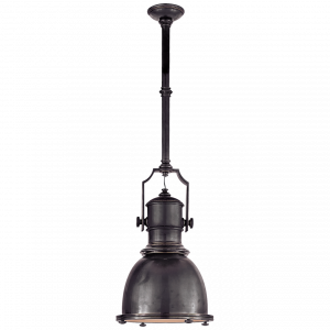 Люстра Visual Comfort Country Industrial Small Pendant Bronze