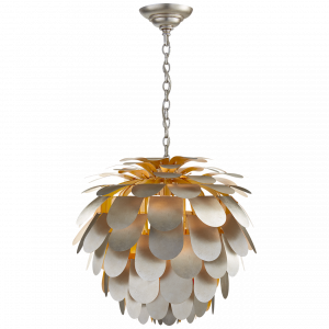 Люстра Visual Comfort Cynara Large Chandelier Burnished Silver