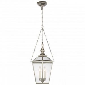 Люстра Visual Comfort Evaline Small Lantern Polished Nickel
