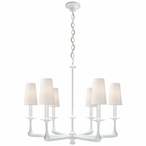 Люстра Visual Comfort Gabriel Medium Chandelier White