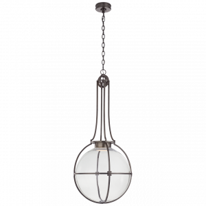 Люстра Visual Comfort Gracie Large Captured Globe Pendant Bronze