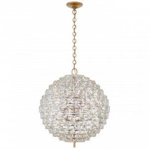 Люстра Visual Comfort Karina Large Sphere Chandelier Antique Brass