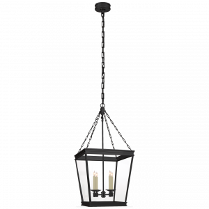 Люстра Visual Comfort Launceton Medium Square Lantern Bronze