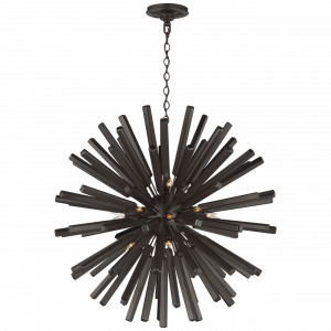 Люстра Visual Comfort Lawrence Medium Sputnik Chandelier Aged Iron