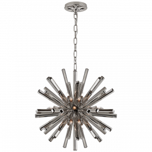 Люстра Visual Comfort Lawrence Small Sputnik Chandelier Polished Nickel