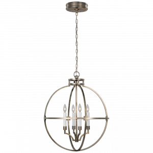 Люстра Visual Comfort Lexie 24" Globe Lantern Antique Nickel