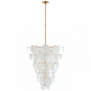 Люстра Visual Comfort Loire Cascading Chandelier Gild