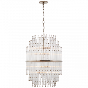 Люстра Visual Comfort Mia Medium Barrel Chandelier Pollished Nickel