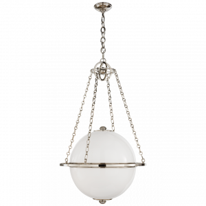 Люстра Visual Comfort Modern Globe Lantern Polished Nickel