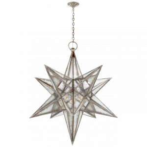 Люстра Visual Comfort Moravian XL Star Lantern Silver