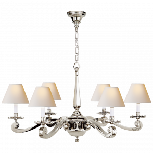 Люстра Visual Comfort Myrna Chandelier Polished Nickel