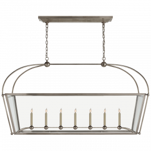 Люстра Visual Comfort Plantation Large Linear Pendant Antique Nickel