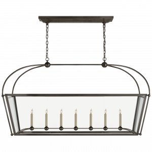 Люстра Visual Comfort Plantation Large Linear Pendant Bronze