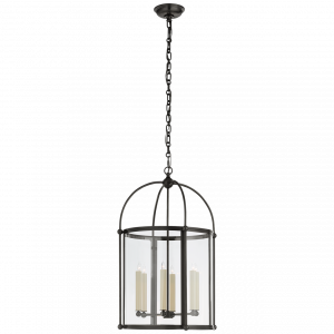 Люстра Visual Comfort Plantation Medium Round Lantern Bronze