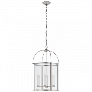 Люстра Visual Comfort Plantation Medium Round Lantern Polished Nickel