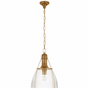 Люстра Visual Comfort Prestwick 18" Pendant Antique Brass