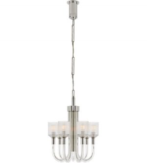Люстра Visual Comfort Reverie Small Single Tier Chandelier Polished Nickel